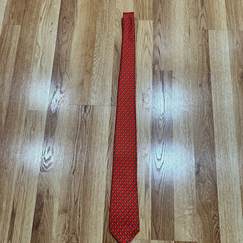 Men’s Silk  Peanuts Football Tie